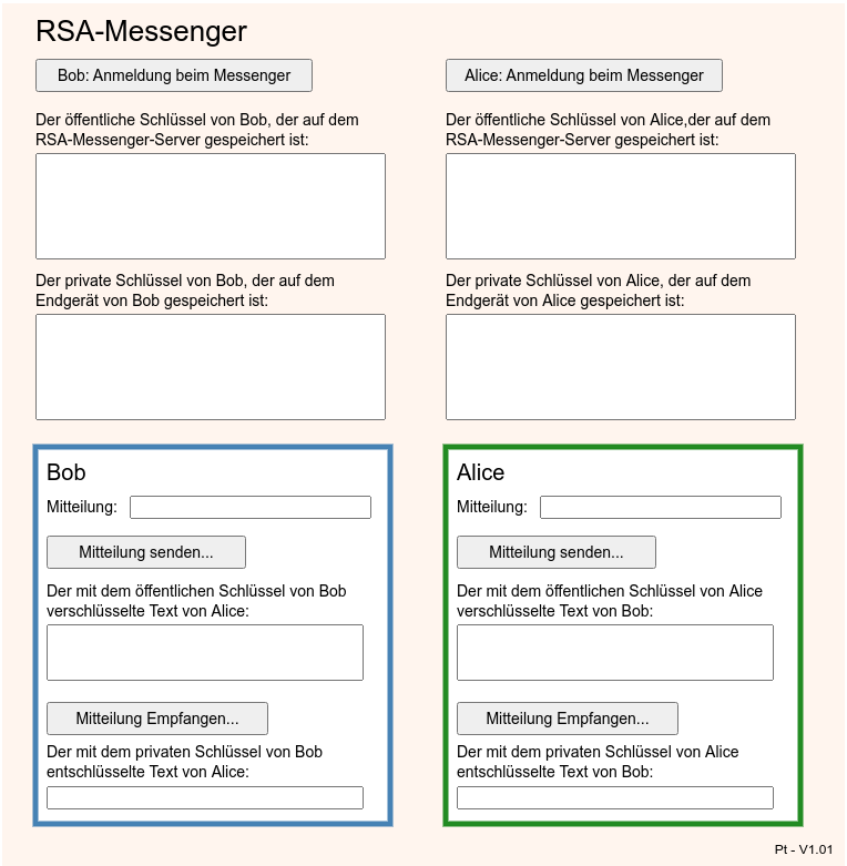 RSA-Messenger
